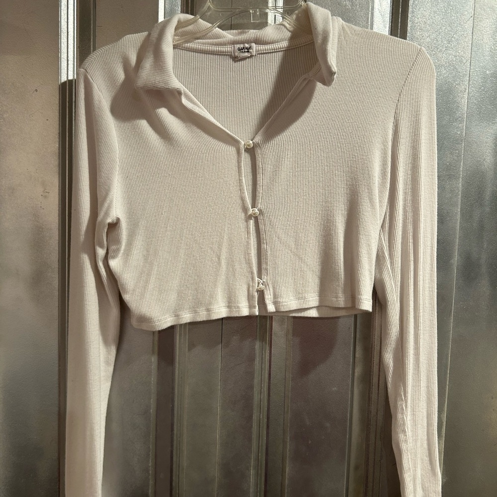 White Cami sweater